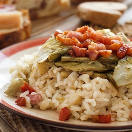 Risotto ai carciofi-4